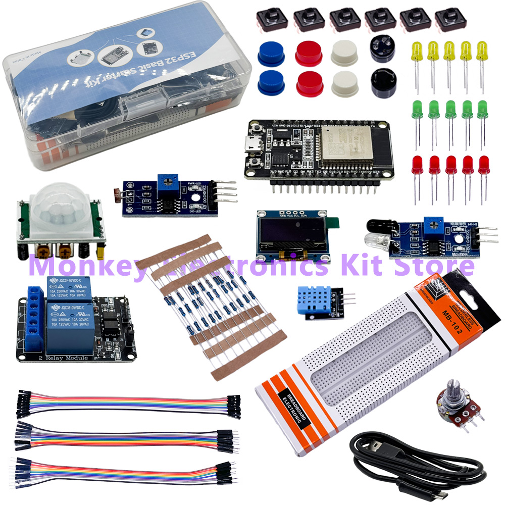 Esp32 Smart Home Kit - ESP32 Basic Starter kit Project Learning