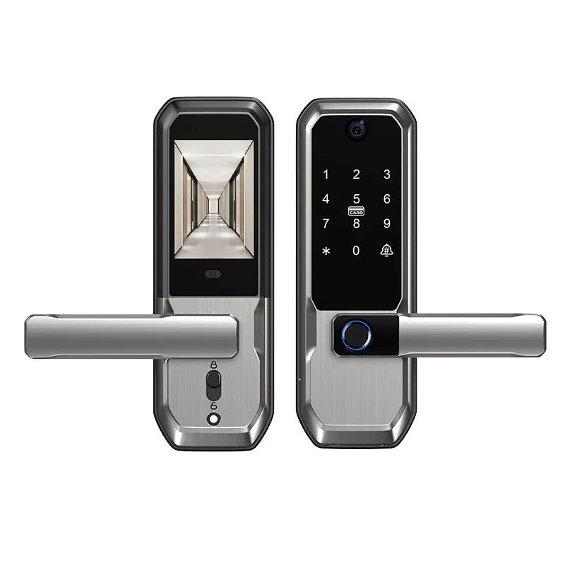 Tuya WiFi Smart Door Lock With - Smart Door Lock Wifi ulasan dan harga