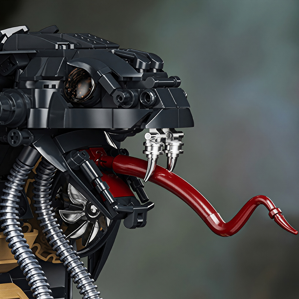 Mechanical Cobra Style Animal  - Stem Robotics Kit ulasan dan harga