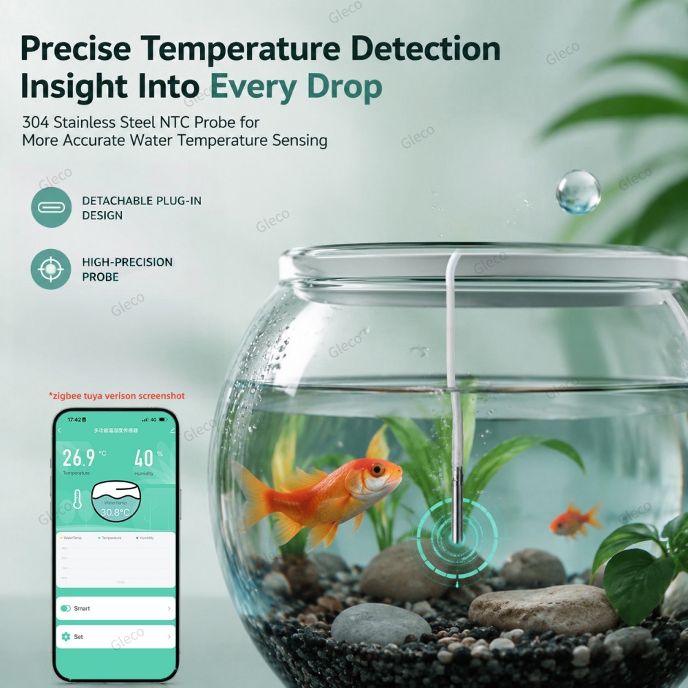 Zigbee NTC Temperature Humidit - Smart Home Automation Kit ulasan dan harga