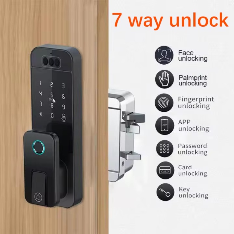 TYSH Matter Tuya Smart Rim Loc - Smart Door Lock Wifi ulasan dan harga