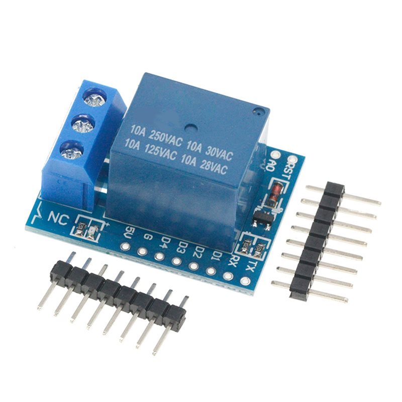 AS95-One Channel Wemos D1 Mini - Esp8266 Relay Module ulasan dan harga