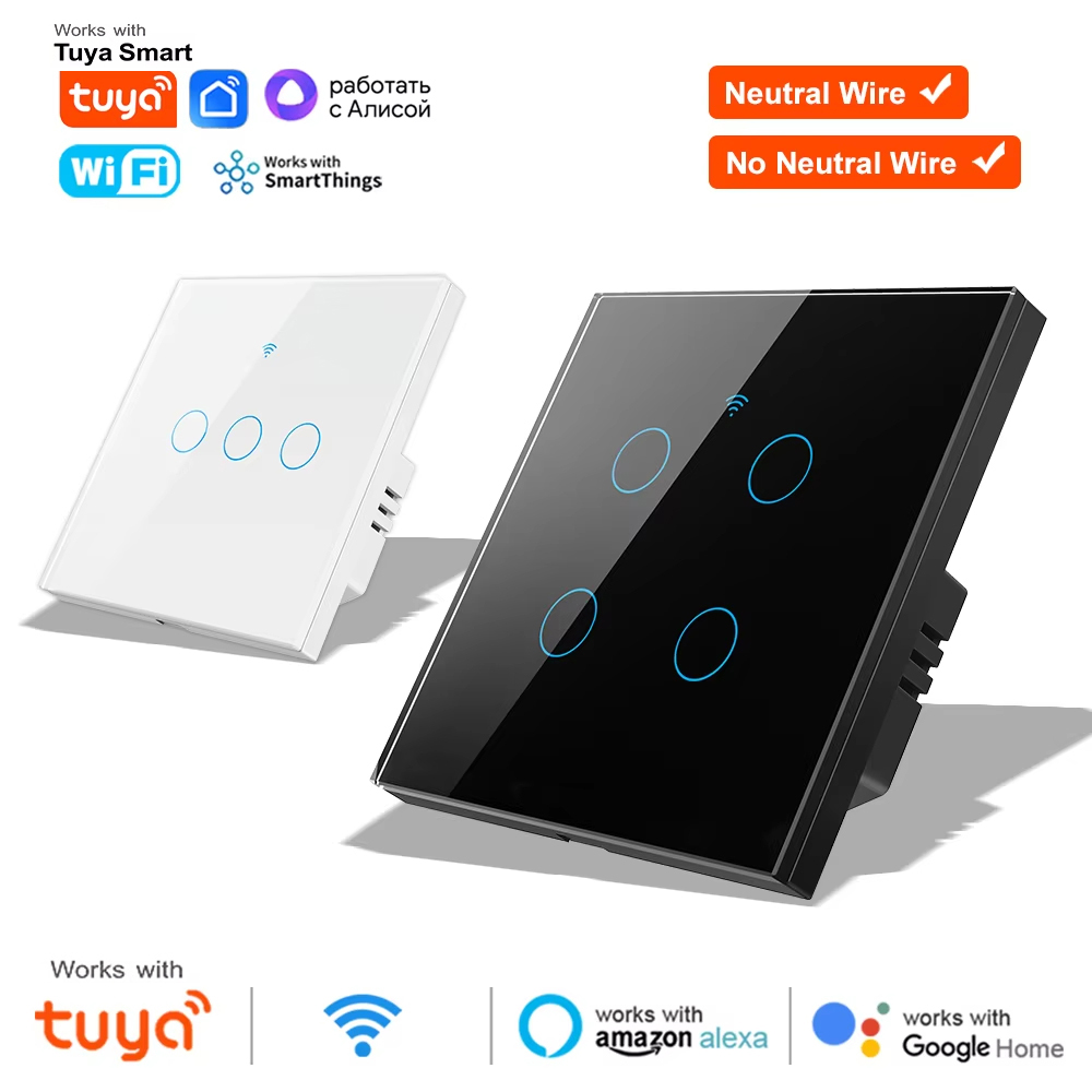 WiFi RF 433mhz Touch Wall Ligh - Smart Light Switch Wifi ulasan dan harga
