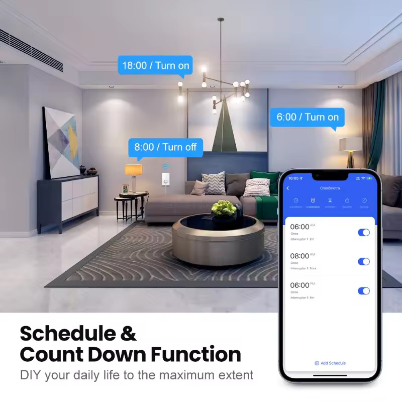 UNKAS Wifi Smart Brazil Light  - Smart Light Switch Wifi ulasan dan harga