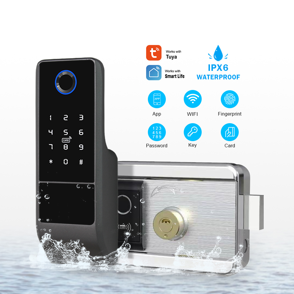 Waterproof Tuya APP WiFi Lock  - Smart Door Lock Wifi ulasan dan harga