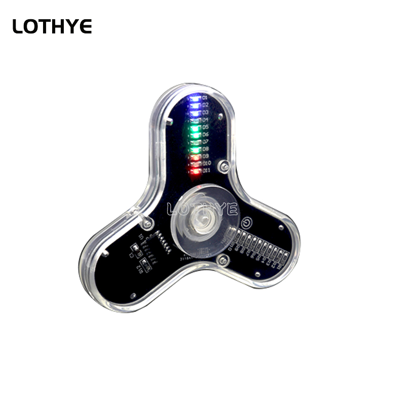 LED Fidget Spinner Manufacture - Electronics Project Kit ulasan dan harga