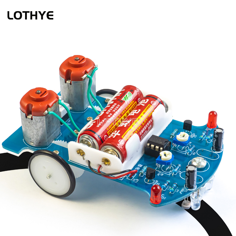 Intelligent Tracking Line Car  - Electronics Project Kit ulasan dan harga