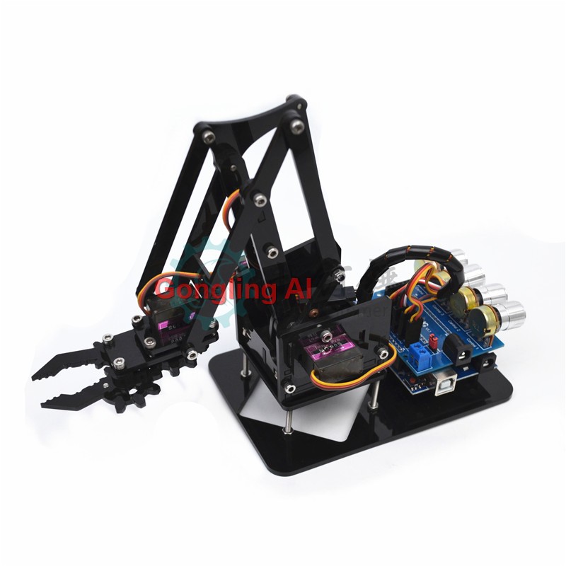 STEM 4 DOF Robot Arm Servo SG9 - Stem Robotics Kit ulasan dan harga