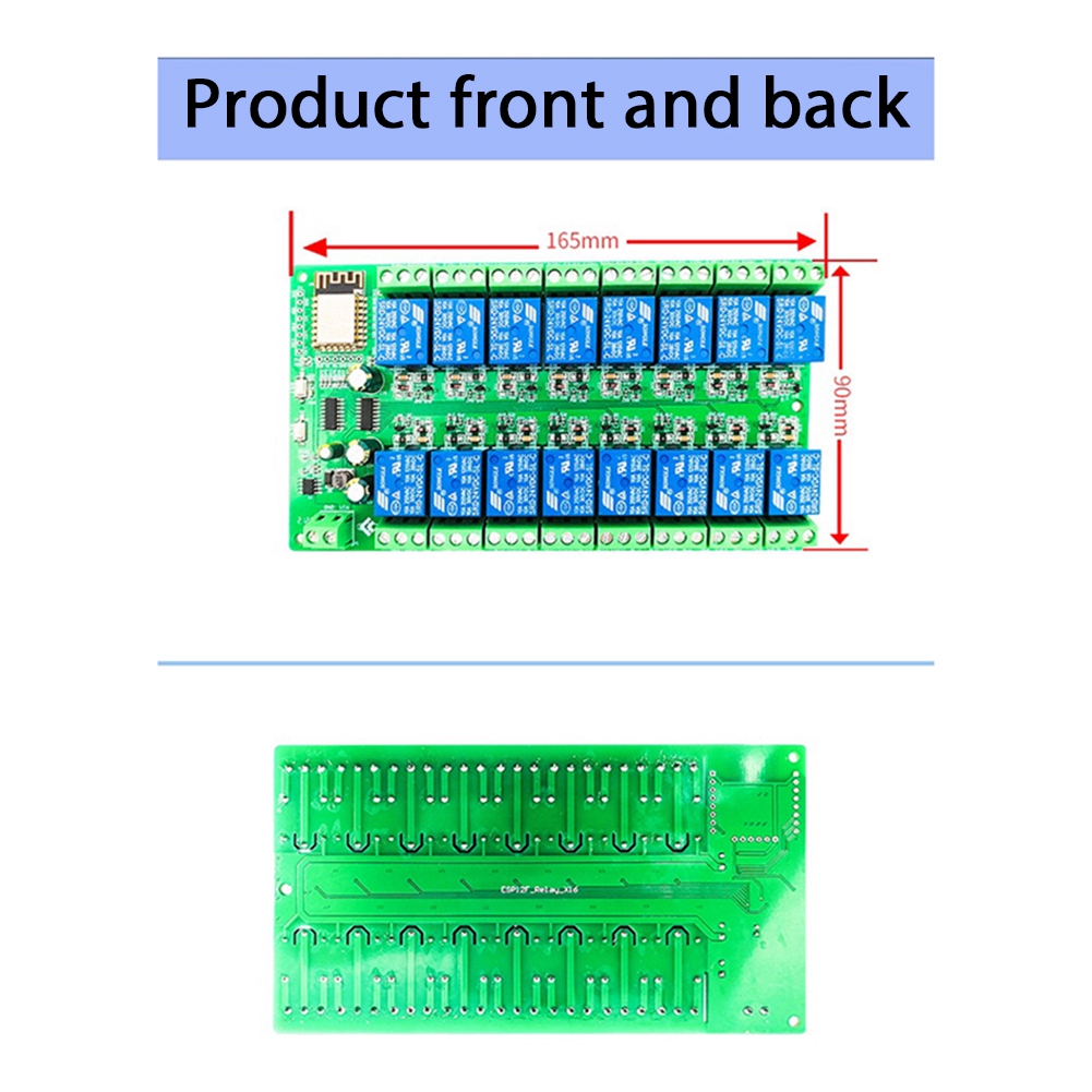 B14C ESP8266 WIFI 16 Channel R - Esp8266 Relay Module ulasan dan harga