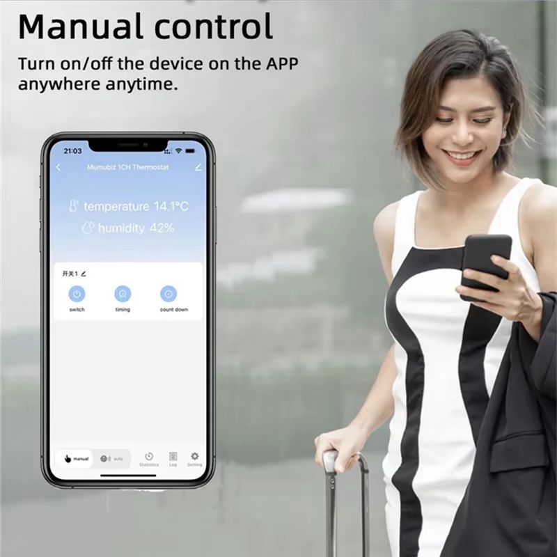 Y50A-Tuya Smart Life Wifi Swit - Wifi Thermostat ulasan dan harga