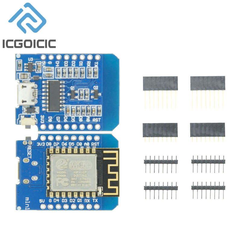 D1 Mini-Mini NodeMcu 4M Bytes  - Esp8266 Relay Module ulasan dan harga