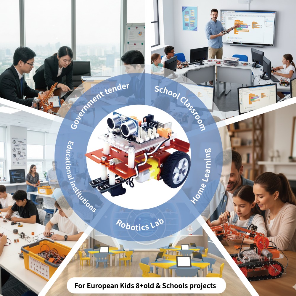 WEEEMAKE Senior Robotics Kit M - Stem Robotics Kit ulasan dan harga