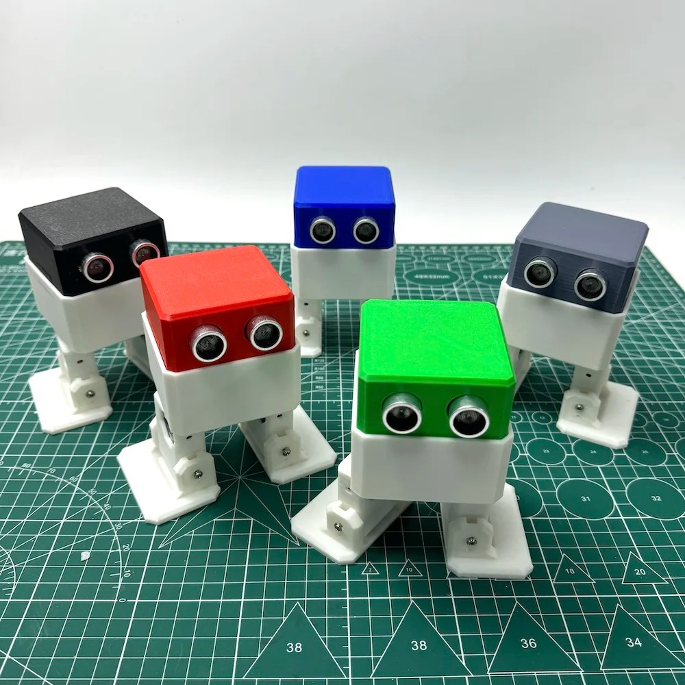 3D Printed Biped Walking Robot - Stem Robotics Kit ulasan dan harga